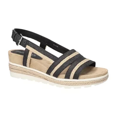 Easy Street Womens Mel Wedge Sandals