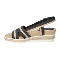Easy Street Womens Mel Wedge Sandals