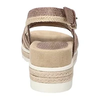 Easy Street Womens Mel Wedge Sandals