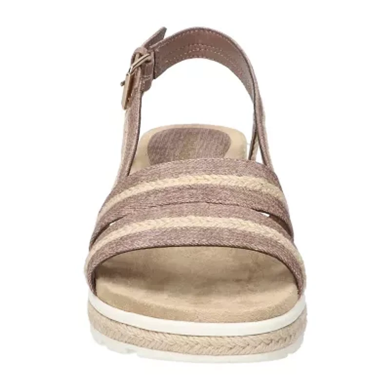 Easy Street Womens Mel Wedge Sandals