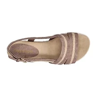 Easy Street Womens Mel Wedge Sandals