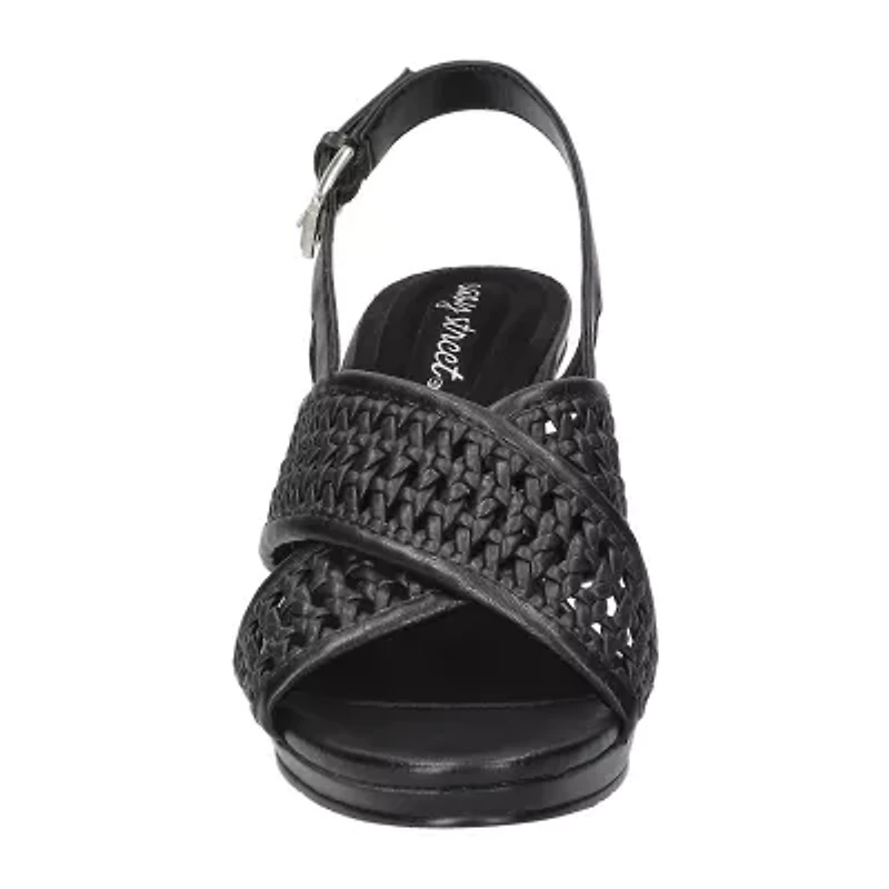 Easy Street Womens Sol Heeled Sandals