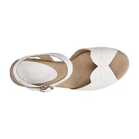 Easy Street Womens Miramar Wedge Sandals