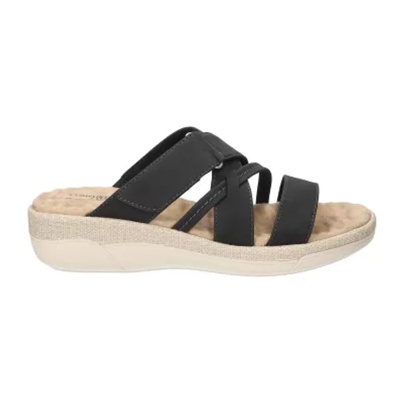 Easy Street Womens Paola Slide Sandals