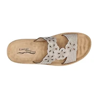 Easy Street Womens Taj Slide Sandals