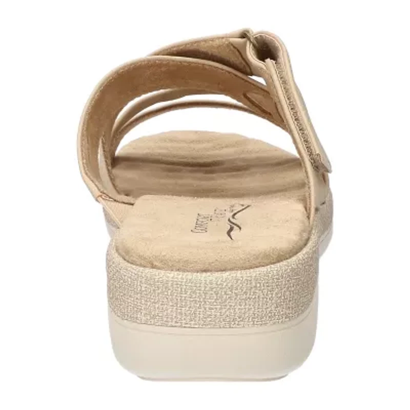 Easy Street Womens Paola Slide Sandals