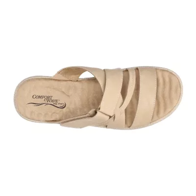 Easy Street Womens Paola Slide Sandals