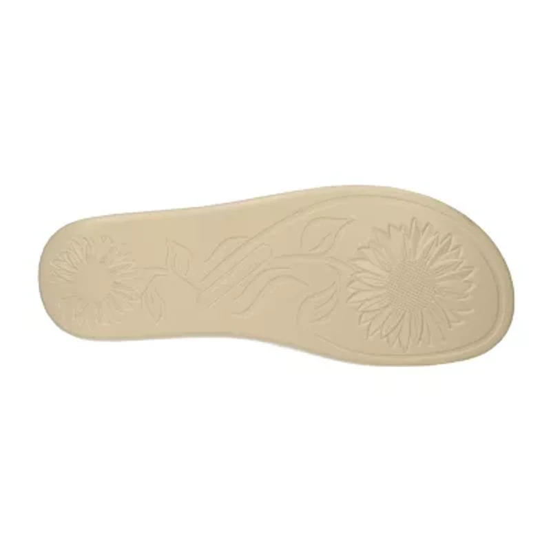 Easy Street Womens Pinterry Slide Sandals