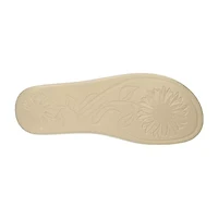 Easy Street Womens Pinterry Slide Sandals