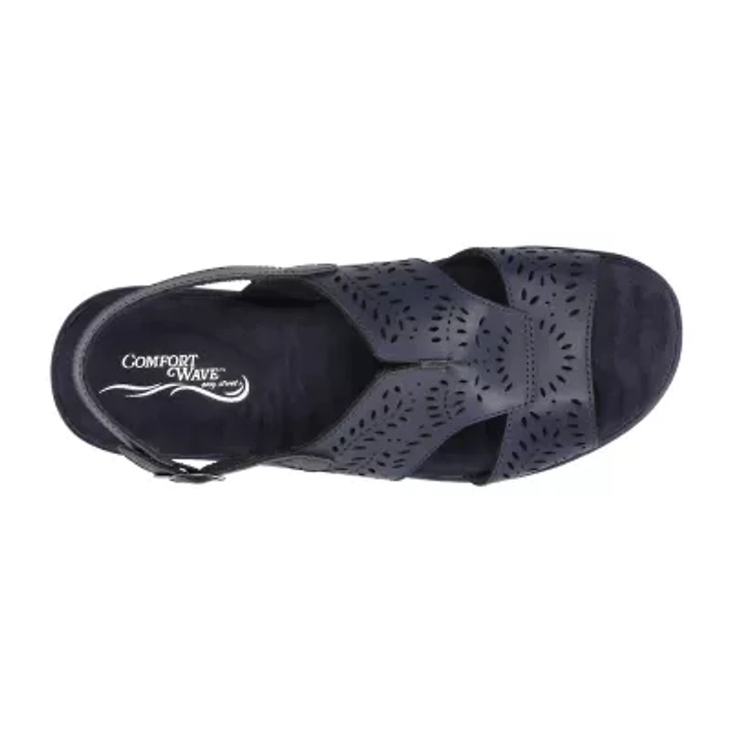 Easy Street Womens Primrose Strap Sandals