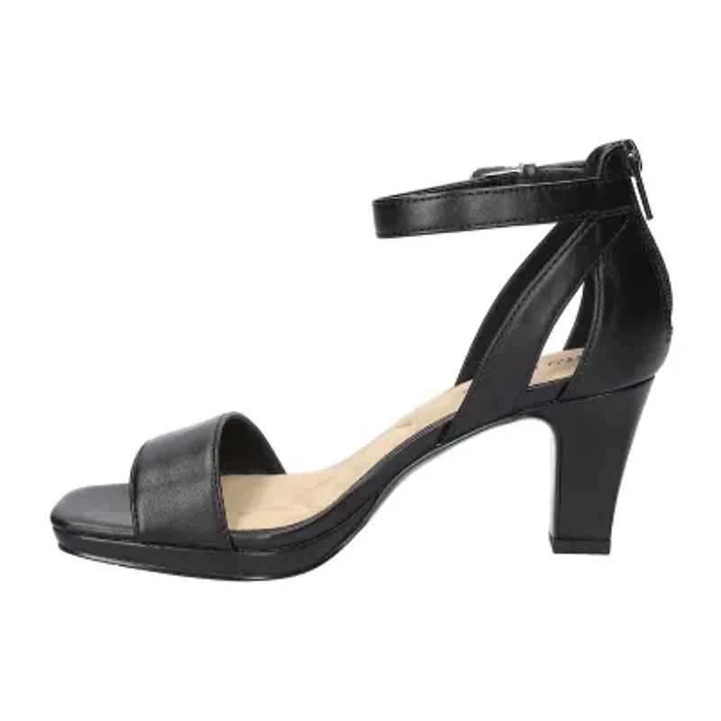 Easy Street Womens Ro Heeled Sandals