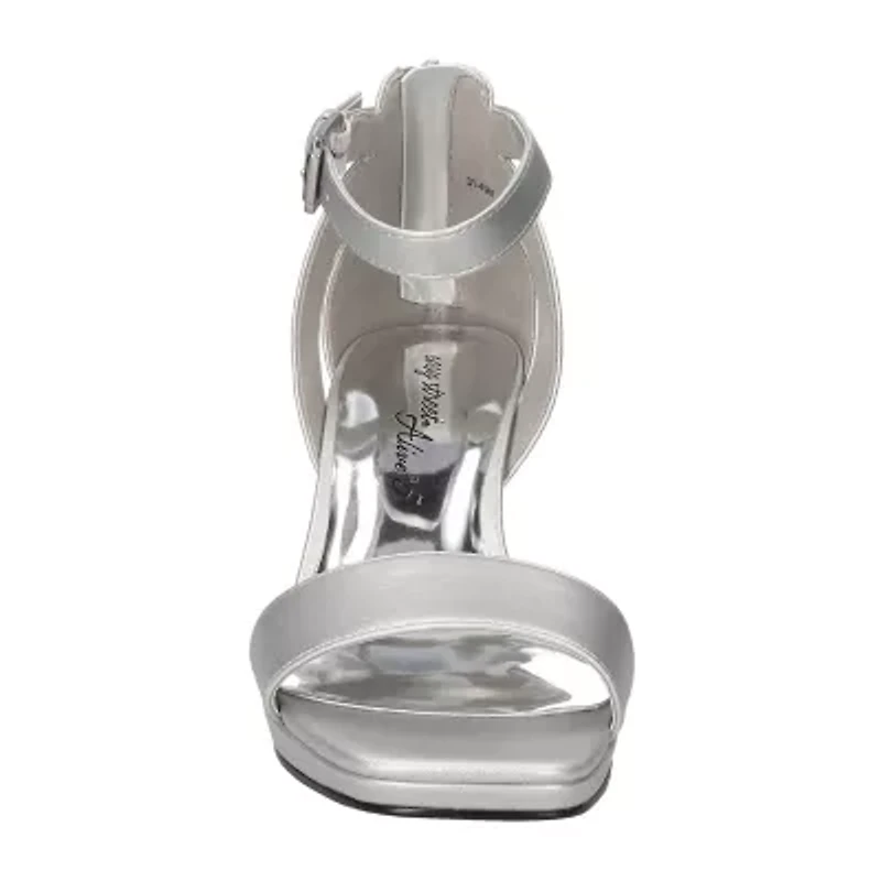 Easy Street Womens Ro Heeled Sandals