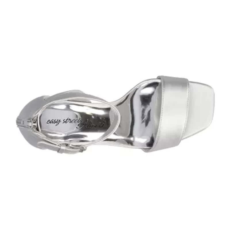 Easy Street Womens Ro Heeled Sandals