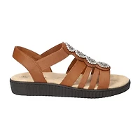 Easy Street Womens Samira Flat Sandals
