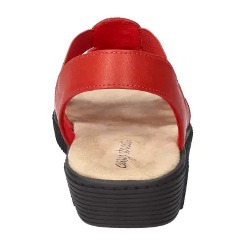 Easy Street Womens Samira Flat Sandals