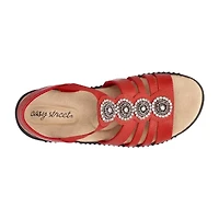 Easy Street Womens Samira Flat Sandals