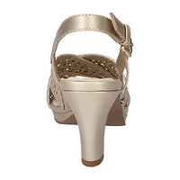 Easy Street Womens Sol Heeled Sandals