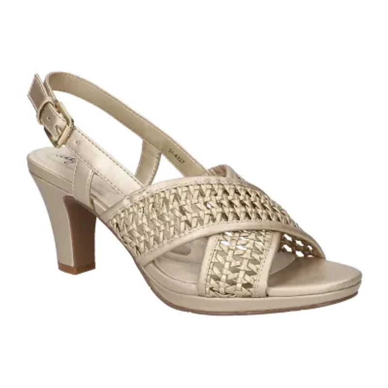 Easy Street Womens Sol Heeled Sandals