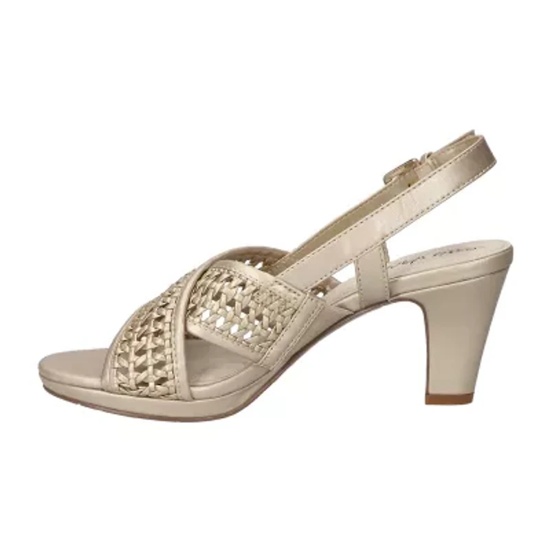 Easy Street Womens Sol Heeled Sandals