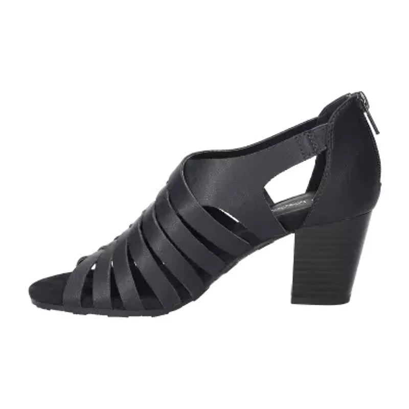 Easy Street Womens Vanni Heeled Sandals