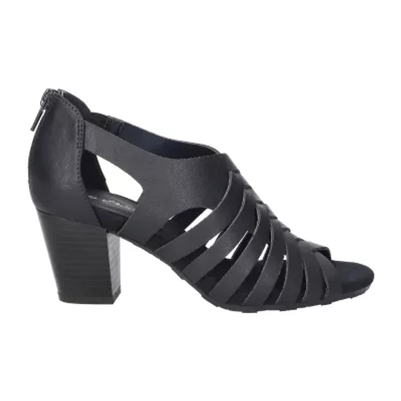 Easy Street Womens Vanni Heeled Sandals