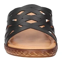Easy Street Womens Edda Wedge Sandals