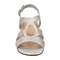 Easy Street Womens Zella Heeled Sandals