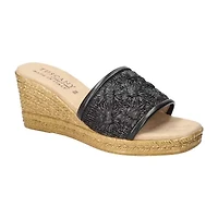 Easy Street Womens Ricci Wedge Sandals