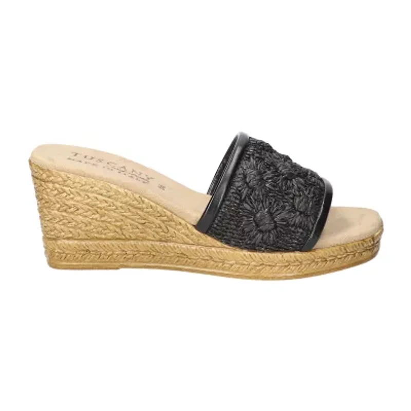 Easy Street Womens Ricci Wedge Sandals