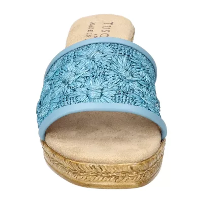 Easy Street Womens Ricci Wedge Sandals