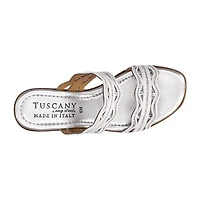 Easy Street Womens Selva Wedge Sandals