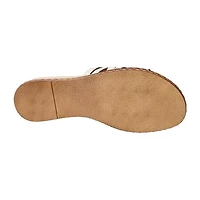 Easy Street Womens Edda Wedge Sandals