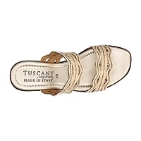 Easy Street Womens Selva Wedge Sandals