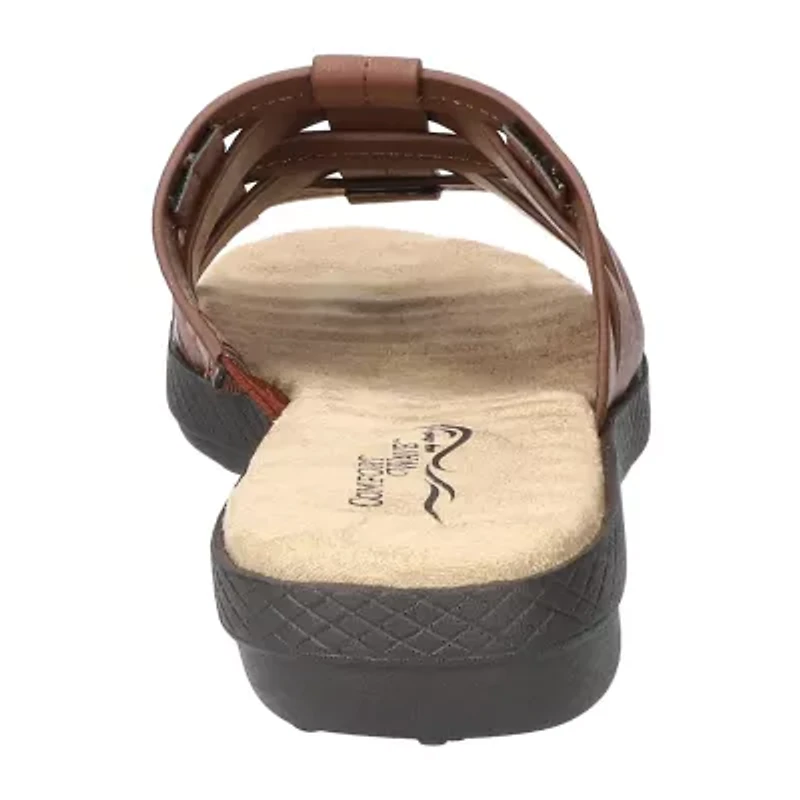 Easy Street Womens Maha Slide Sandals