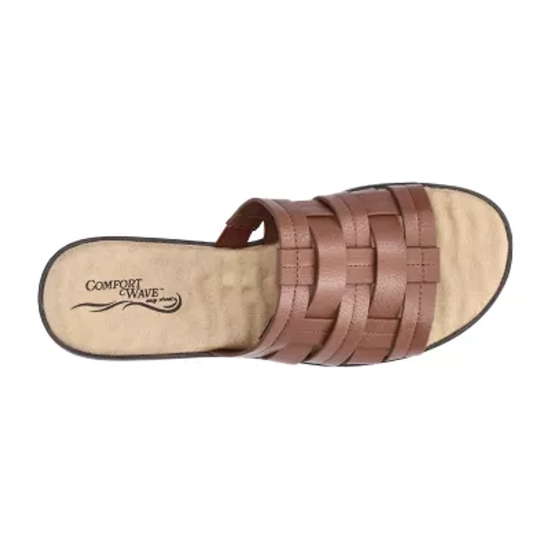 Easy Street Womens Maha Slide Sandals