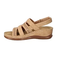 Easy Street Womens Alexi Wedge Sandals