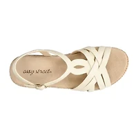 Easy Street Womens Lua Wedge Sandals