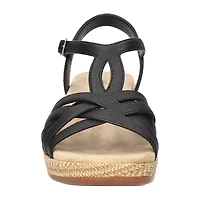 Easy Street Womens Lua Wedge Sandals