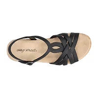Easy Street Womens Lua Wedge Sandals