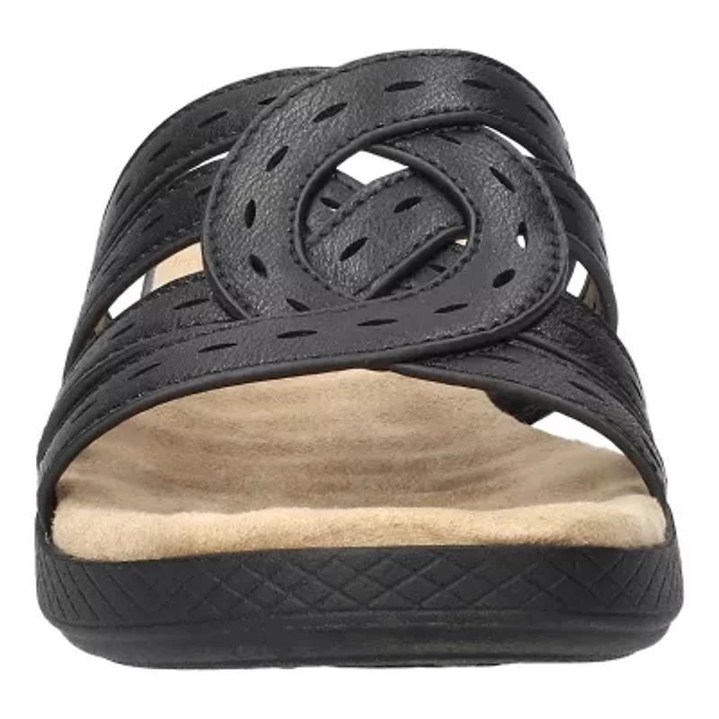 Easy Street Womens Cammie Slide Sandals