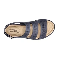 Easy Street Womens Link Strap Sandals