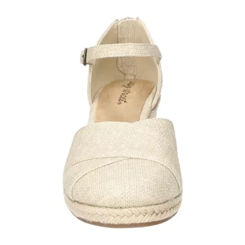 Easy Street Womens Coast Wedge Sandals