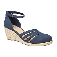 Easy Street Womens Daytona Wedge Sandals