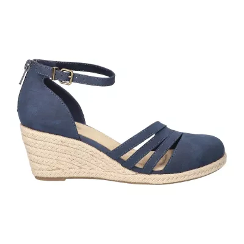 Easy Street Womens Daytona Wedge Sandals