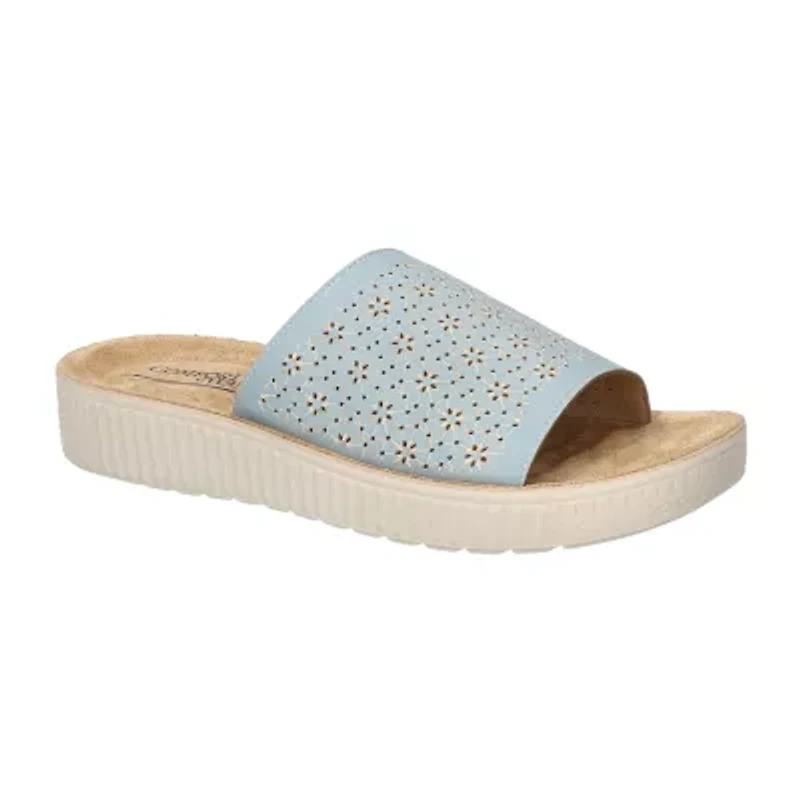 Easy Street Womens Ivey Slide Sandals