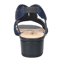 Easy Street Womens Festival Heeled Sandals