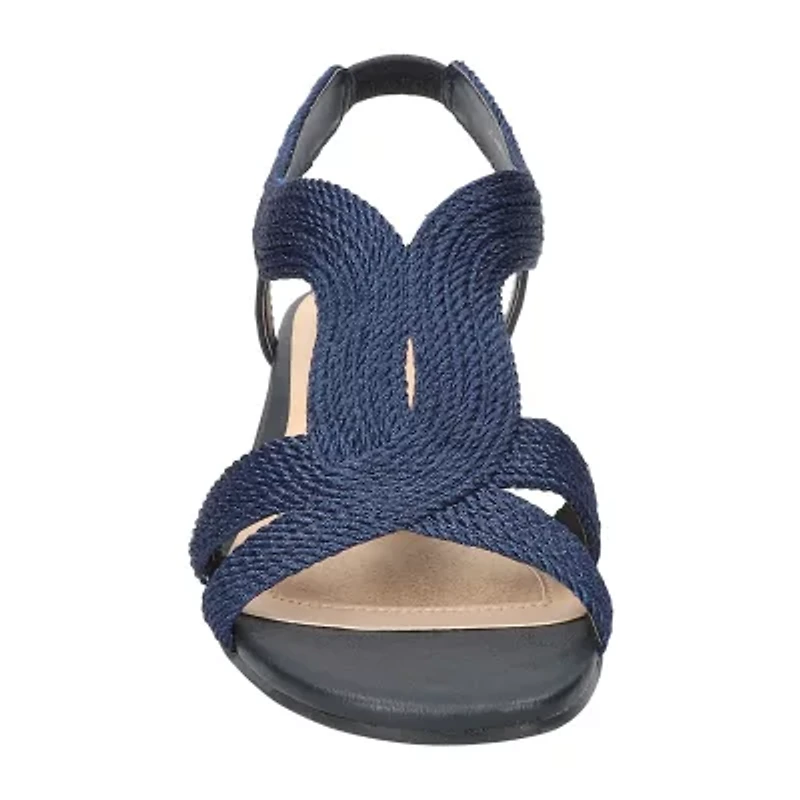 Easy Street Womens Festival Heeled Sandals