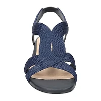 Easy Street Womens Festival Heeled Sandals