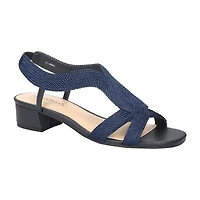 Easy Street Womens Festival Heeled Sandals
