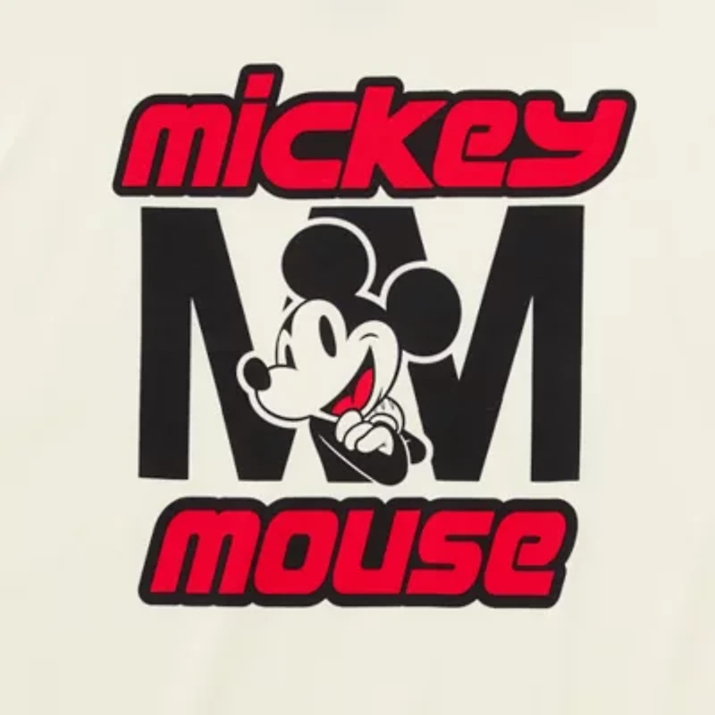 Speed Racer Oversized Tee Womens Juniors Crew Neck Short Sleeve Oversized Mickey and Friends Graphic T-Shirt